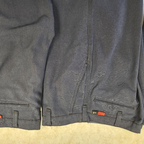 Workrite Fire Resistant/Nomex Mens Work Pants 2112 Cat 1 Navy Blue Size 33X - Picture 8 of 8